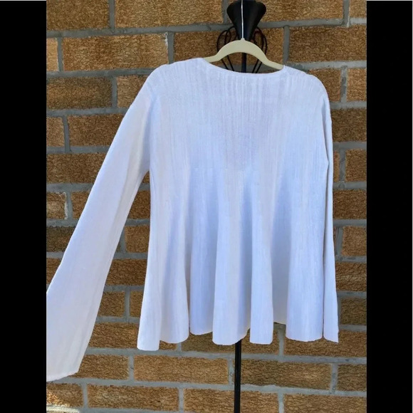 Free People Sundae Pullover White Top Sweater m - Picture 7 of 9